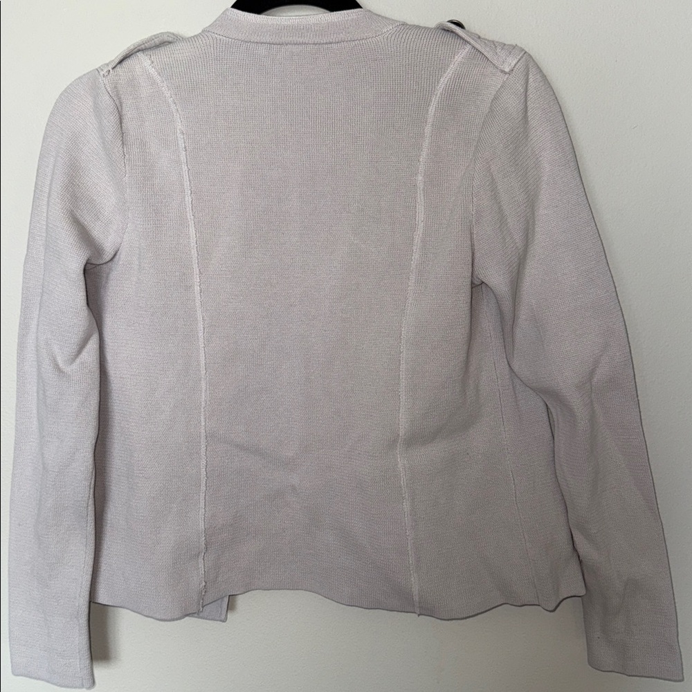 Free People Women’s XS Jacket Button Up Floral Tan/Cream Boho Flaw - Picture 9 of 10